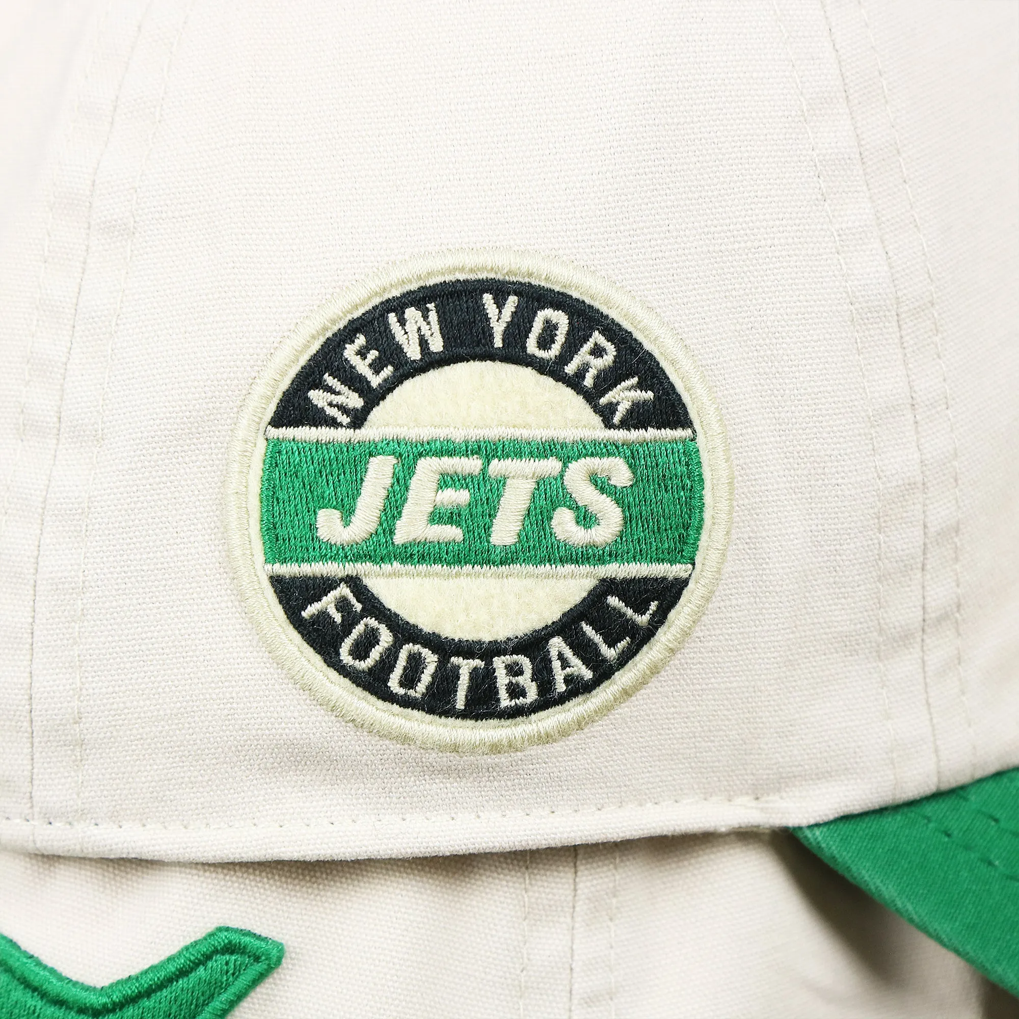 Throwback New York Jets Embroidered 1963 Jets Logo NFL Jets Side Patch Dad Hat | Bone Dad Hat