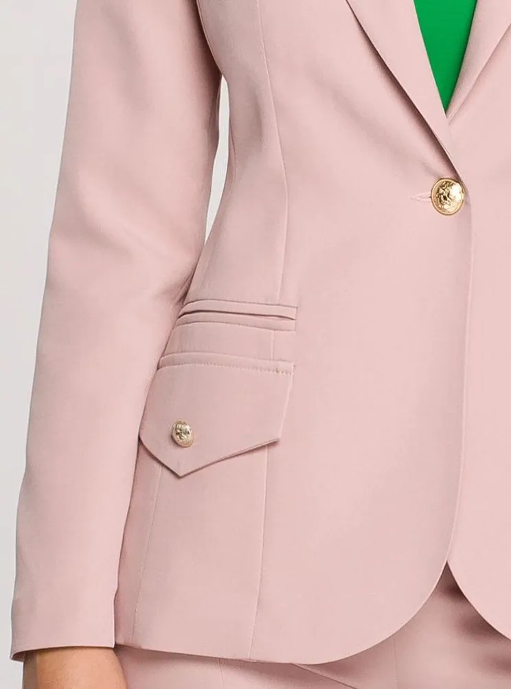 Veste blazer rose