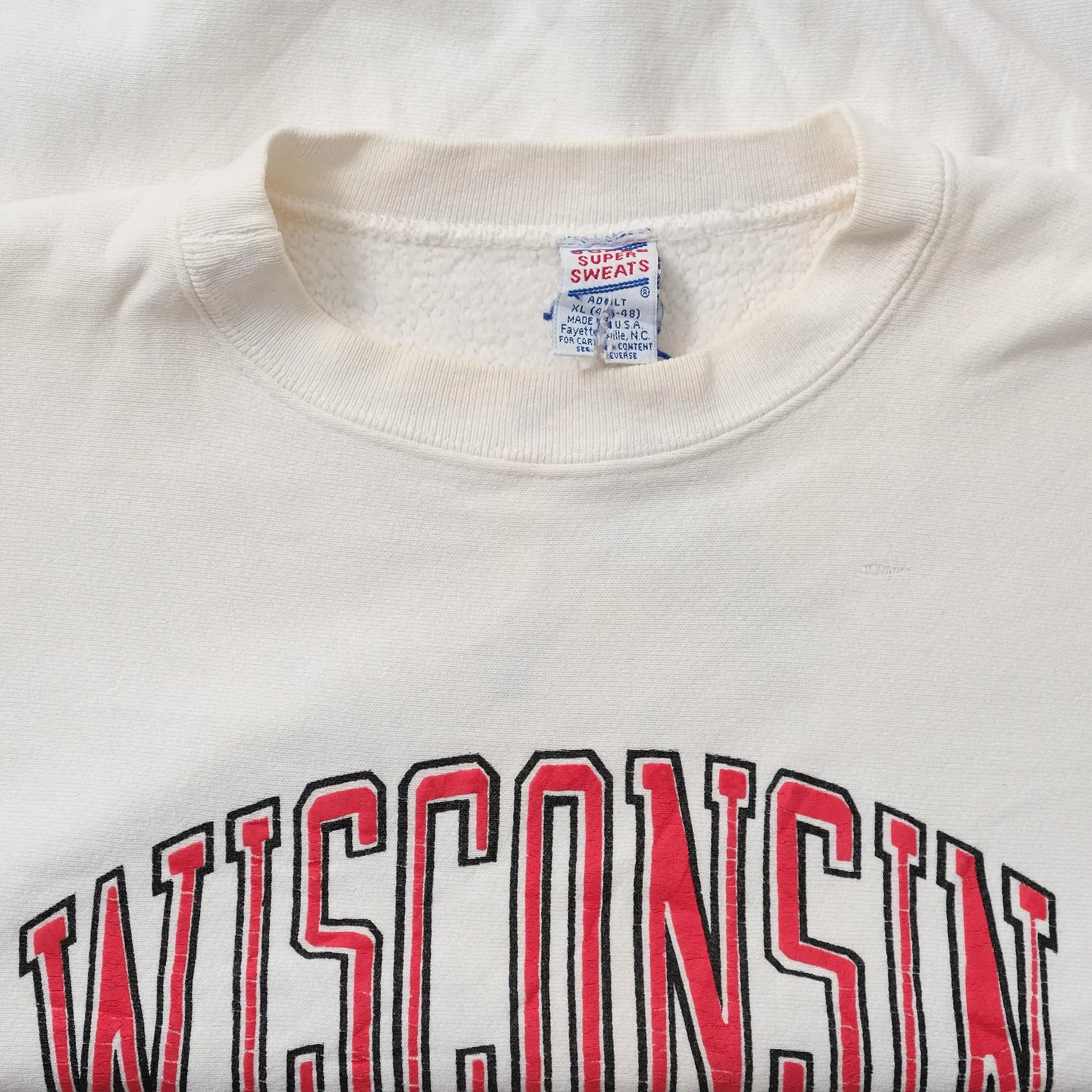 Vintage Wisconsin Badgers Sweater XLarge