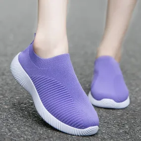 Vulcanized High-Quality Sneakers Slip Flats Shoes