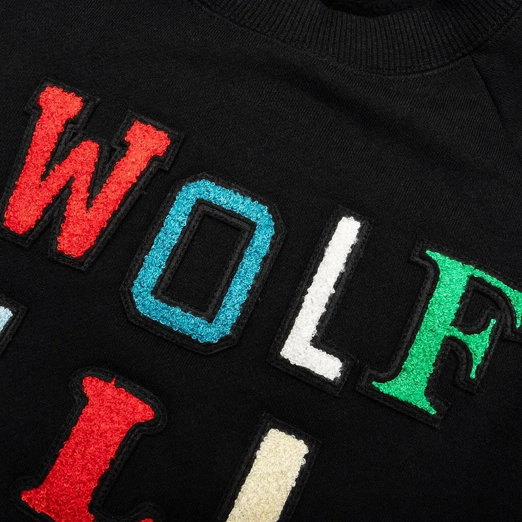 Wolf Sweatshirt - Black