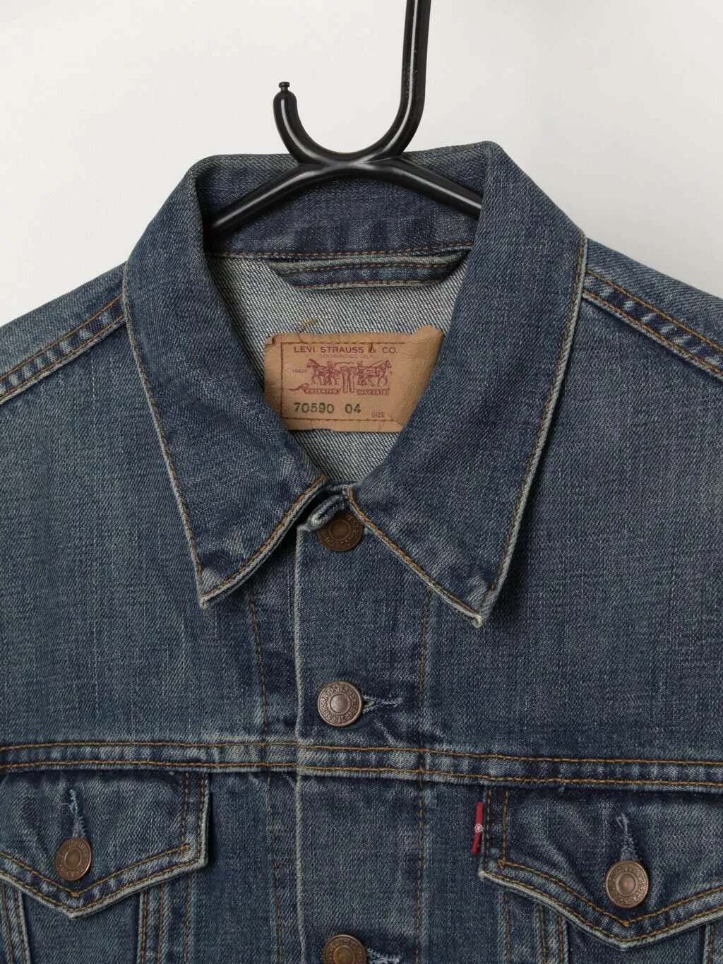 Women’s vintage Levis denim jacket, 70590 04 – Small