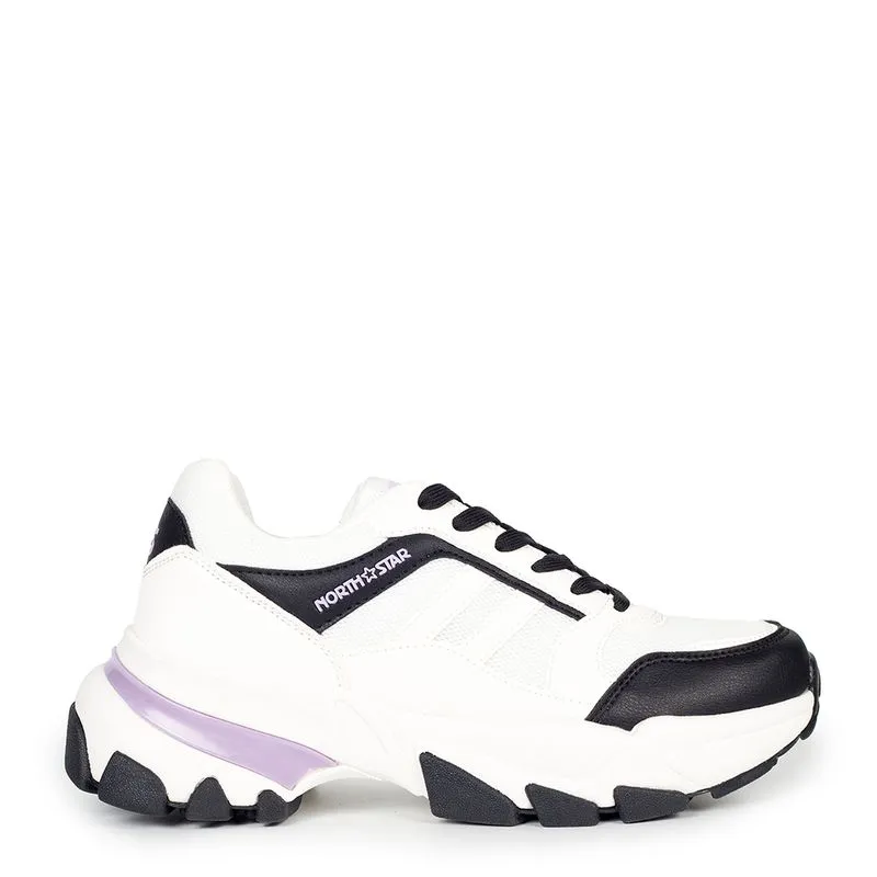 Zapatillas Urbanas North Star Move Blanco Mujer